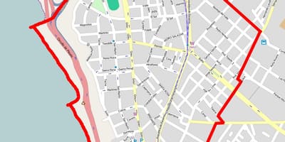 מפה של barranco לימה